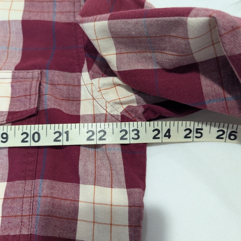 Vintage Wrangler Plaid Cotton Western Shirt - Picture 8 of 8